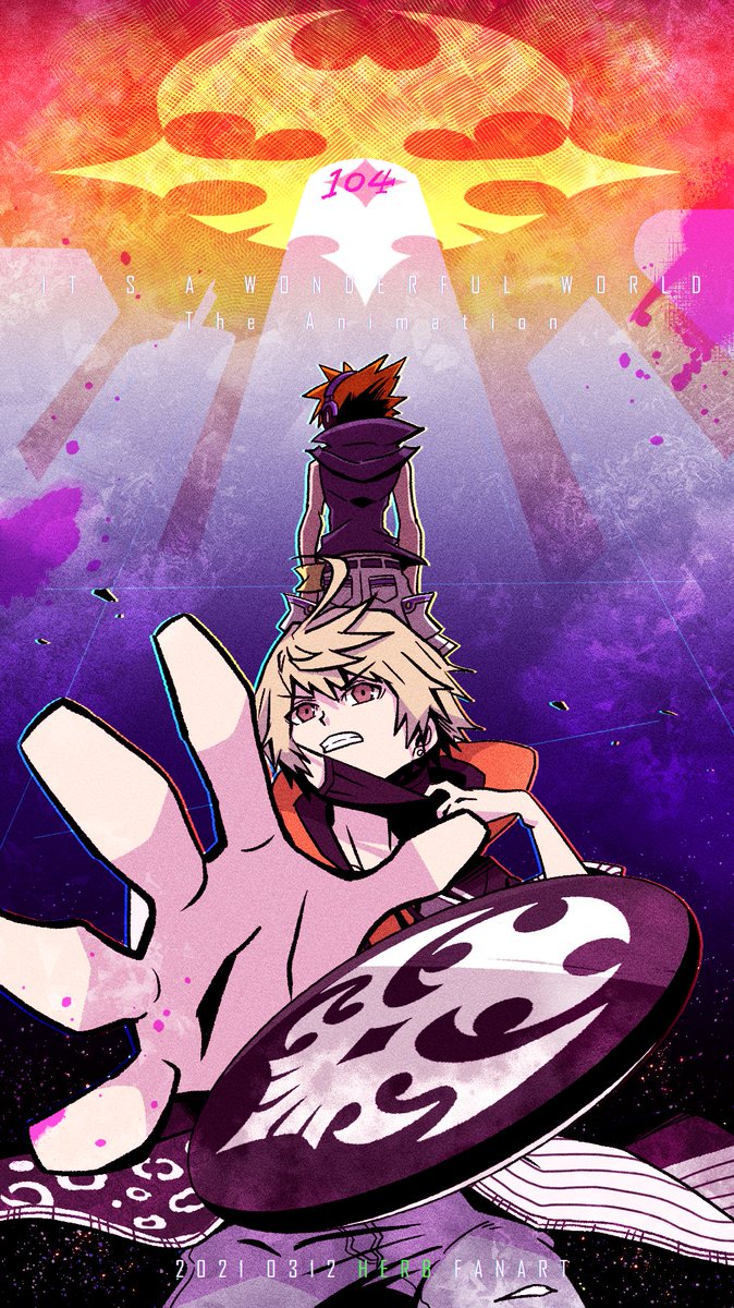 Herb7813's tweet photo. 參戰😇
#UGSHIBUYAART #TWEWY #IAWW #すばせか #ETWEWY #EIAWW #新すばせか #アニメ https://t.co/WMmHr7VJt6