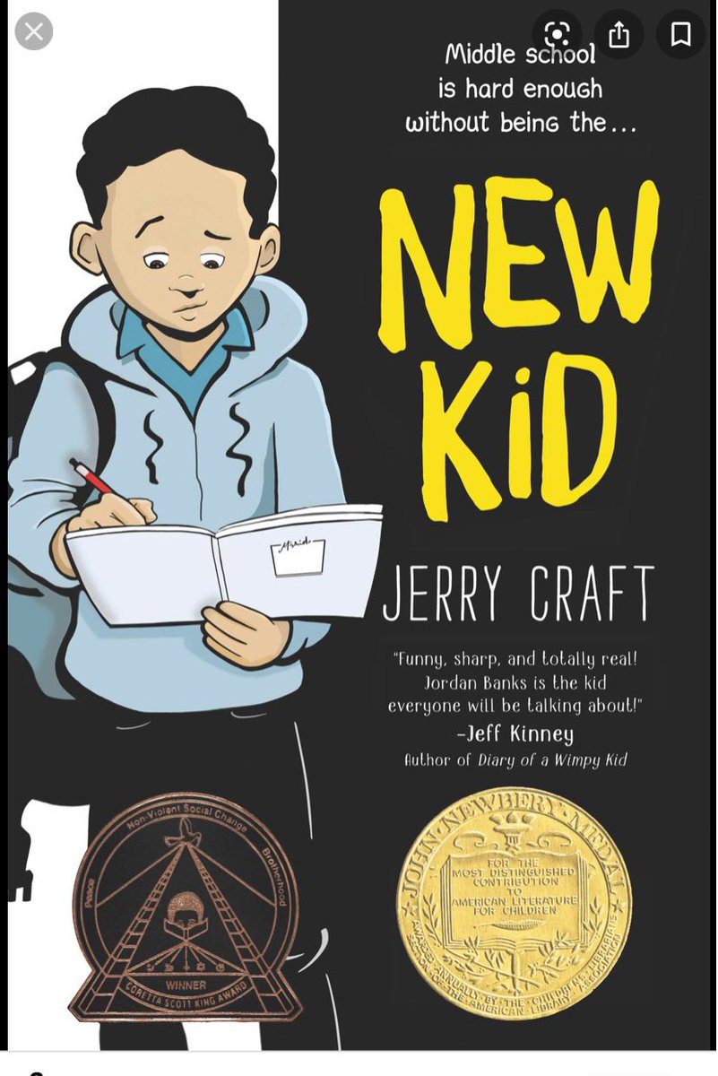 “To the Jordan Banks in all of us” - New Kid (Craft, 2019) #ciep206