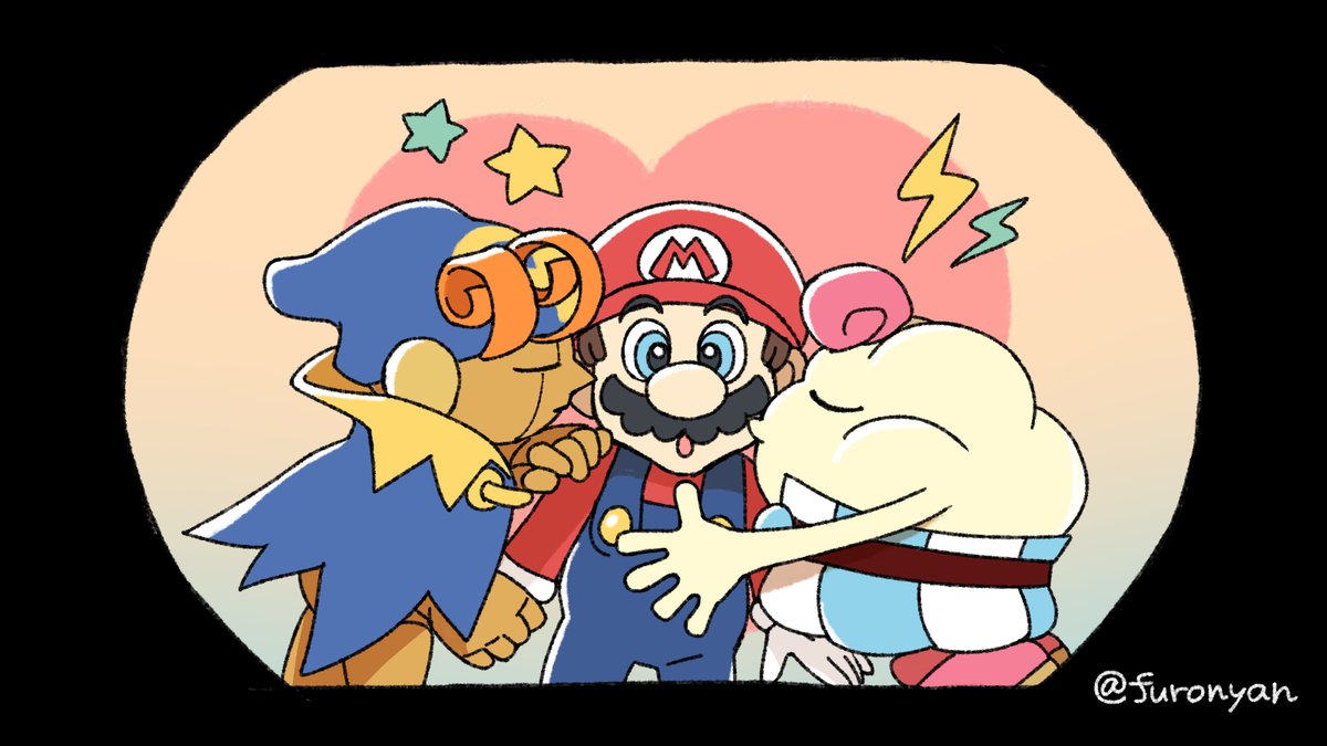 ふろの スーパーマリオrpgの例のミニゲーム 誰にチュウされました 何パターンかあったと思うんですけど 私はクッパ様でした ふろの スーパーマリオrpgの例のミニゲーム 誰にチュウされました 何パターンかあったと思うんですけど 私はクッパ様でした