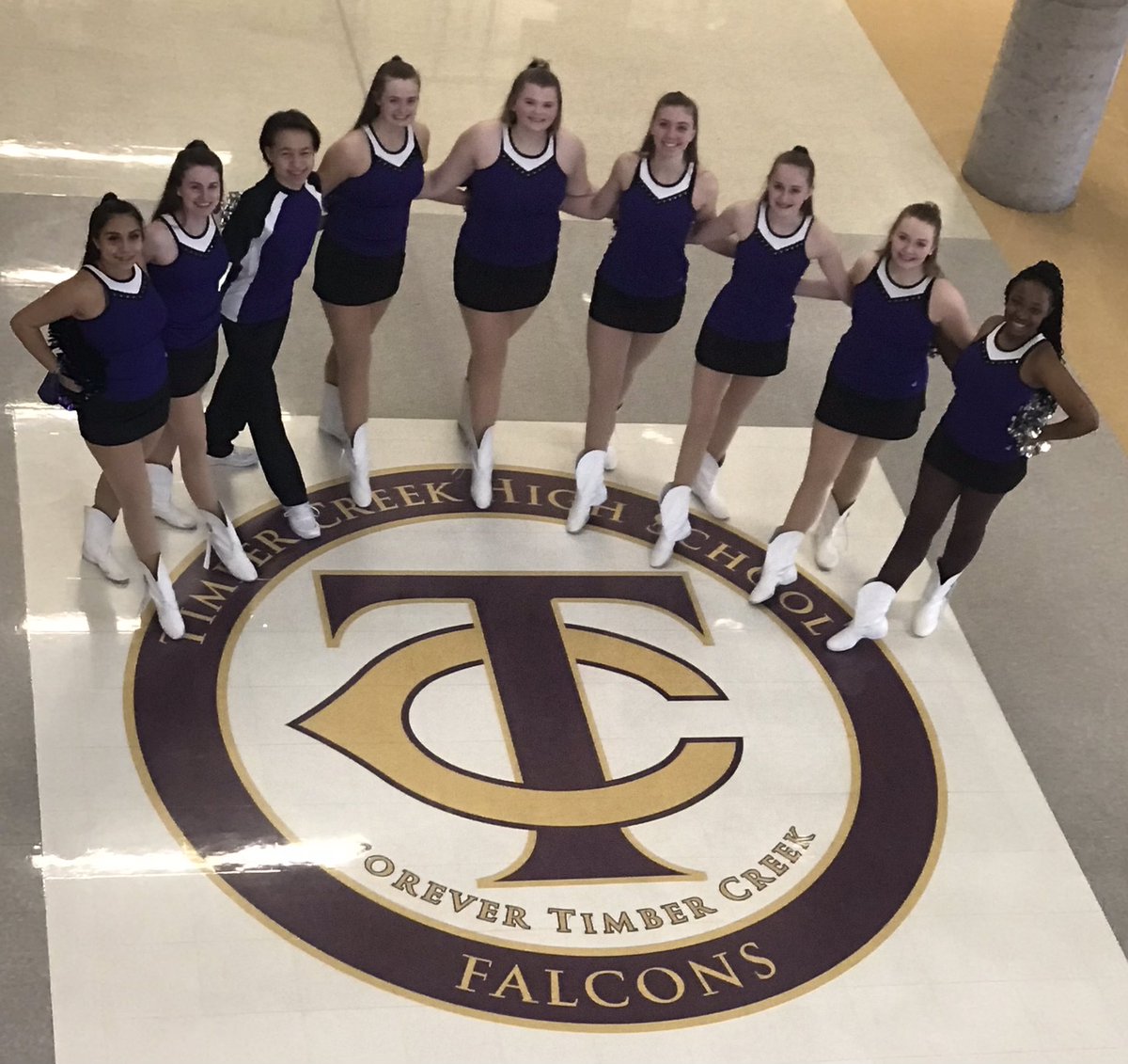 Violet Belle tradition! 💜💛