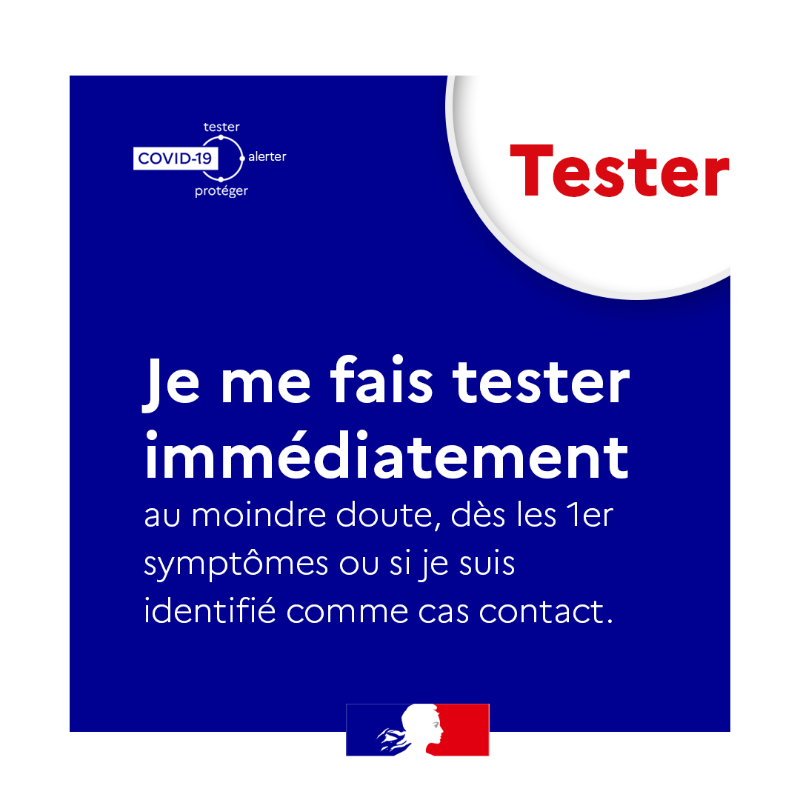 Sante_Gouv's tweet photo. #COVID19 | La variante dite "britannique" représente désormais 67% des cas positifs à la Covid-19. 

Face à ces formes plus contagieuses du virus, le bon choix c'est de faire les 3 : Tester-Alerter-Protéger ⤵
