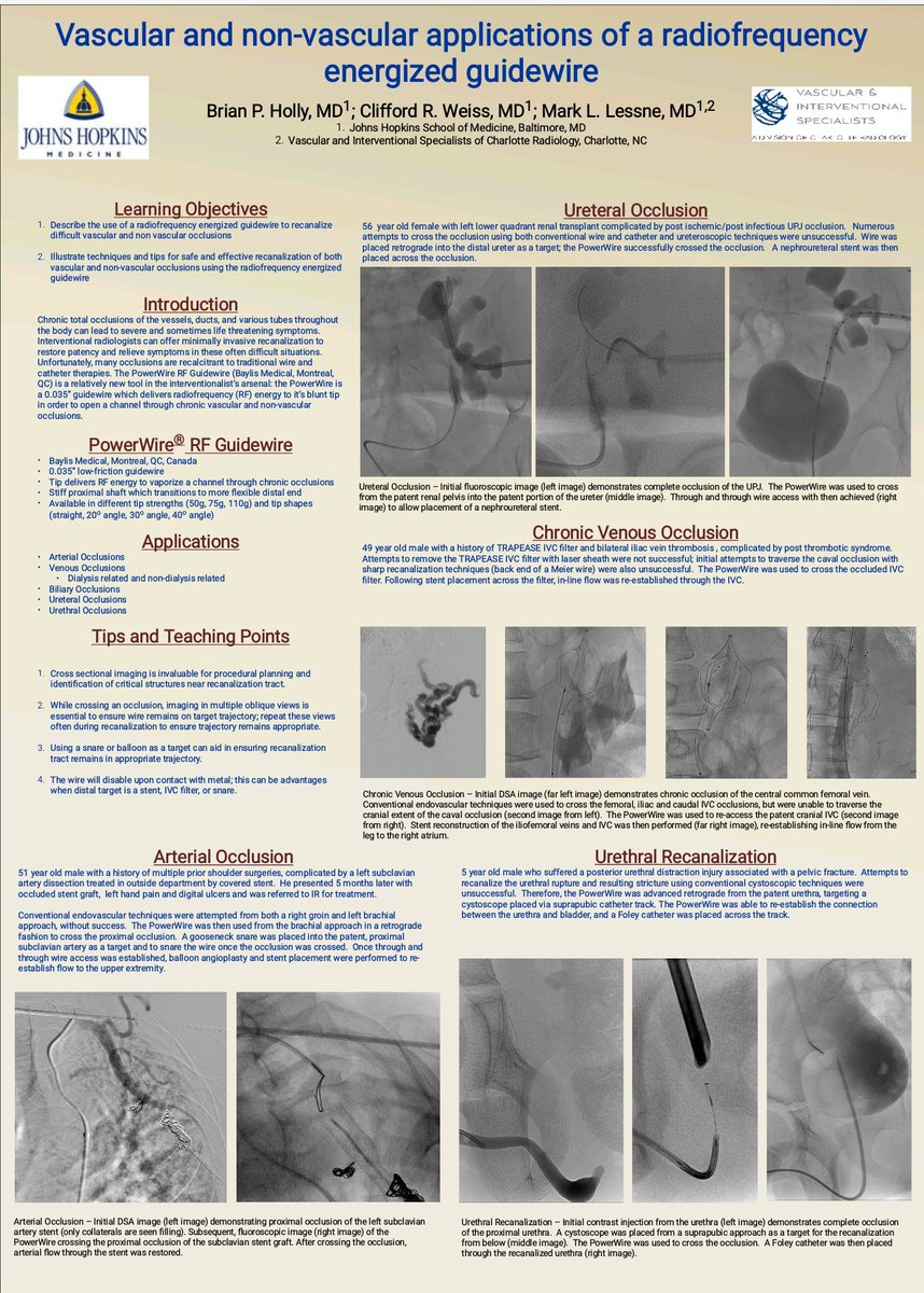 LessneVIR's tweet photo. @JimmyKyawTun @JeremyKimMD @SIR_ECS @SIRspecialists @CLTRadiology @CHICKVIR @medravi @ajgunnmd @hsinghIR @VIRTarHeels @MountSinaiIR @AmerUrological @ramposham @THealeyIRad @SIRRFS @keithppereira @drochohan @BDixonMD From #SIR2016
@JeremyKimMD @DrCliffWeiss @CLTRadiology @JohnsHopkinsIR @SIRspecialists https://t.co/t2TeEzMUIK
