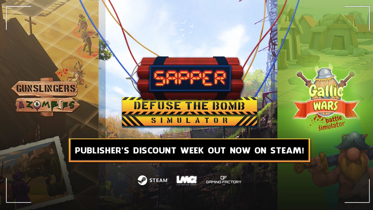 GamingFactorySA's tweet photo. A suicide bomber: "Pay attention cos I'm only gonna say this once". Today we have #launchday 🚀🚀🚀
👉https://t.co/ierXpbThkm

#Publisher prepared special #discounts🤑&amp; #giveways😋 More here: 👉https://t.co/wLCDqtbOIo

#indiegame #indiedev #simulatorgame #gamedev #indie #pcgame https://t.co/uVvmPflioe