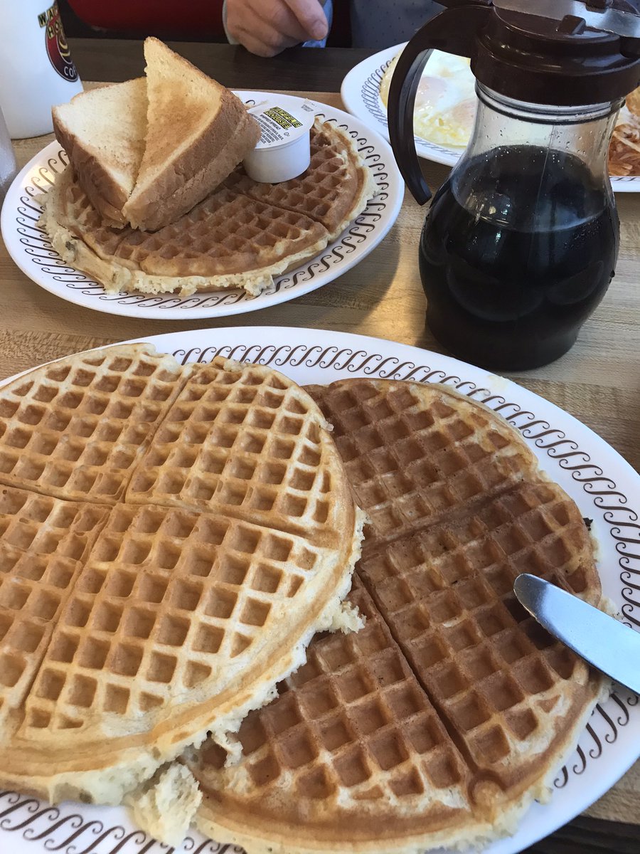 _ballard21's tweet photo. As a college student, there are very few reasons I would get up at 6:30 am; however, a @WaffleHouse breakfast with my dad is always at the top of the list. https://t.co/lARbhPKOqB