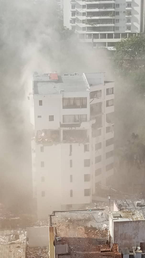 edificio, explosion, valencia, carabobo