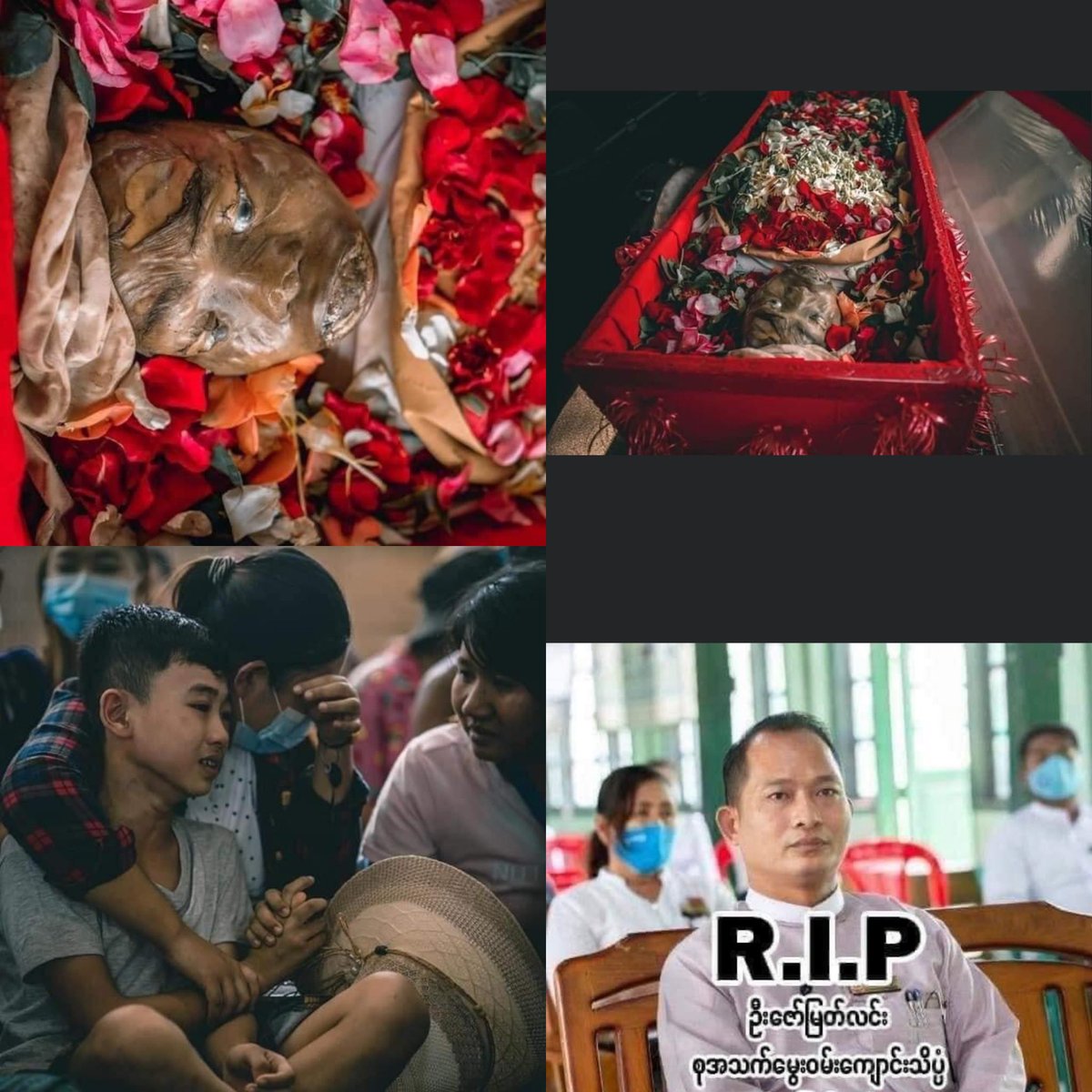 liuxiangxiangxk's tweet photo. This is cruel murder by Myanmar military. This kind of act is no longer just for politics.
#UnitedNations #SaveMyanmar #WeNeedJustice #WeNeedR2PInMyanmar https://t.co/S4fbJWqANH