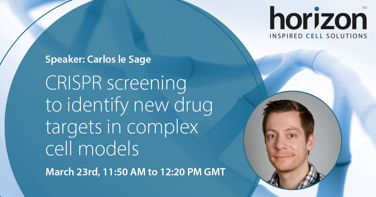 HZDiscovery's tweet photo. Planning to attend CRISPR in Drug Discovery ELRIG 2021? Make sure to stop by Horizon's virtual booth and include Carlos le Sage's CRISPR Screening talk in your schedule. https://t.co/O034x1se3i
#CRISPR #InspiredCellSolutions @ELRIG_UK https://t.co/1Um4nQi9Oa