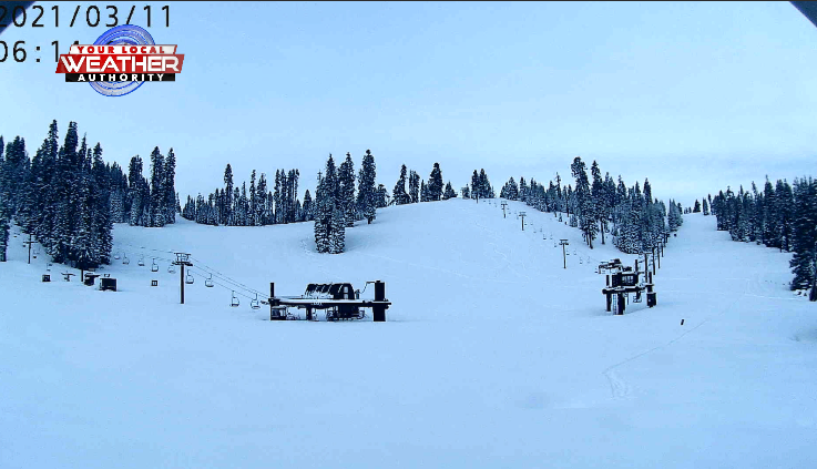 ReubenKSEE24's tweet photo. #WOW Check out these pictures of the Sierra covered in fresh snow this morning. #BadgerPass #AhwahneeMeadow #Yosemite #GiantForest #KingsCanyon #Sequoia @YosemiteNPS @YoseConservancy @SequoiaKingsNPS @KSEE24 https://t.co/iFpXKp6BcC
