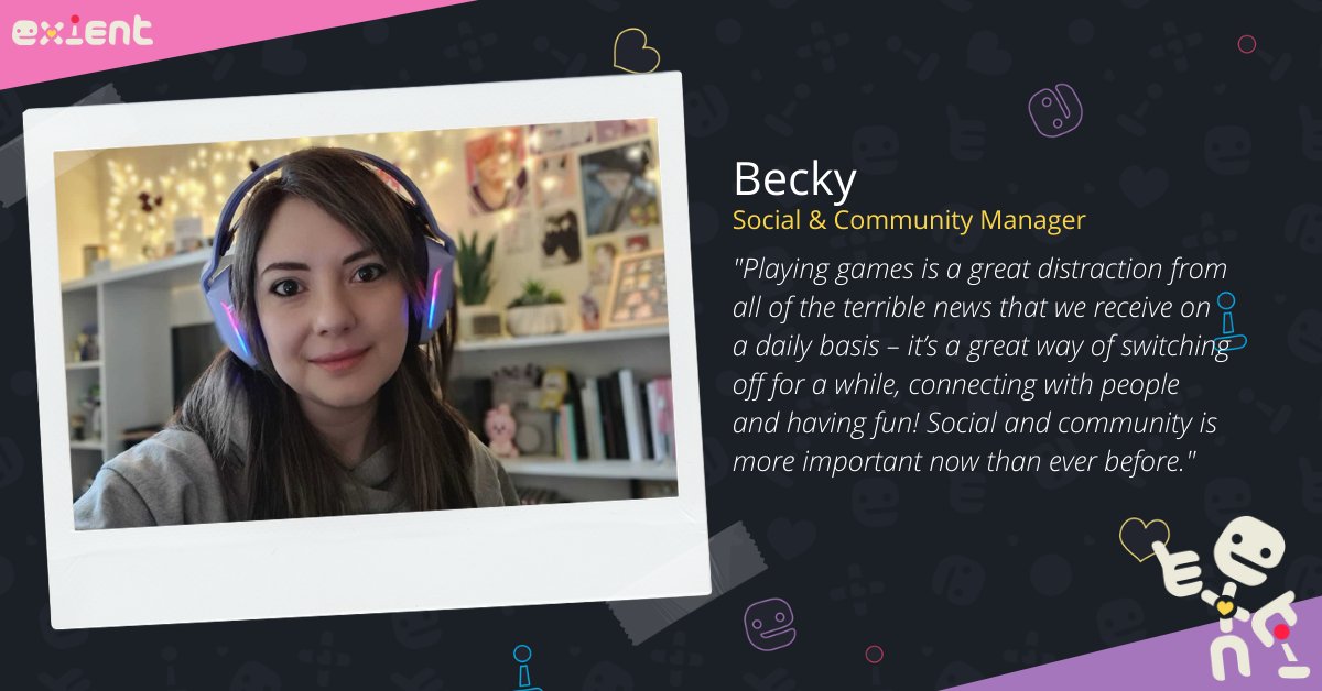 In our latest instalment of blogs giving insight into how we work behind the scenes, we asked our Social &amp; Community Manager Becky Pomroy to talk through her role, the projects she’s working on and the importance of fan communities…

exient.com/2021/03/10/5-m…

#gamedev #blogpost