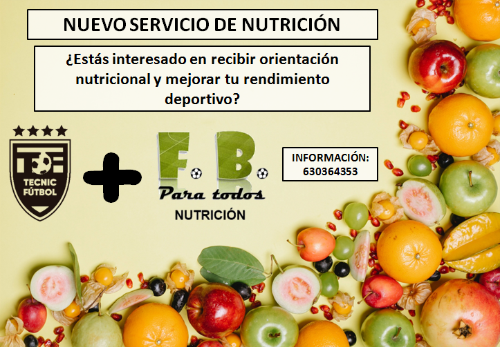 FutbolBase_PT's tweet photo. 🗣️Seguimos creciendo, esta vez de la mano de @Tecnifutbolsev. Pasamos a potenciar alguno de sus apartados, entre los que se encuentra el de NUTRICIÓN⚽🍎
Para más información:👇👇👇 https://t.co/ClcPCvZRC8