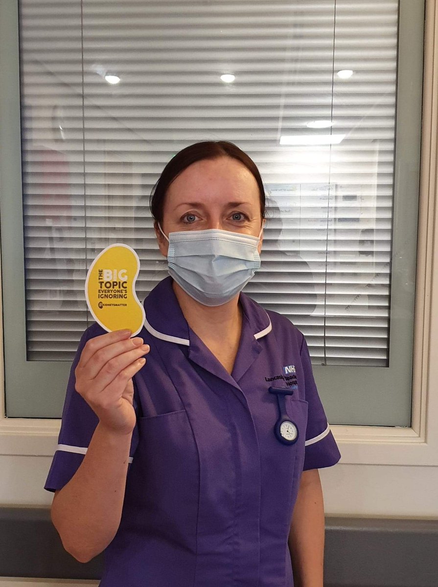 Heres is our Matron <a href="/lizzybrigid/">Lizzybrigid</a> 
<a href="/markbrady37/">mark brady</a> @NoraKerigan <a href="/LancsHospitals/">Chorley & Royal Preston</a> <a href="/SarahC_RN/">Sarah Morrison RN</a> <a href="/rachel_sansbury/">Rachel Sansbury</a> @rphtxsrs @LancsHospKCT1 #worldkidneyday2021