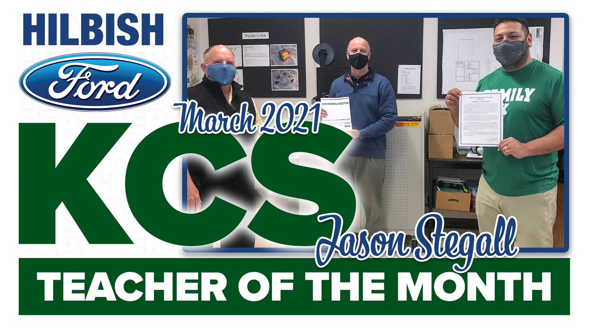 KCS_NC's tweet photo. Congratulations to Jason Stegall, CTE teacher at @ALBrownHS, on being named this month's @HilbishFordNC Teacher of the Month!
More infoโก๏ธ https://t.co/QsjrVJJeCH
Want to nominate an outstanding KCS teacher?
Here's how โ https://t.co/lJuunx1AMt
#myKCS
#KCSEssential https://t.co/OJPA3mq0nq