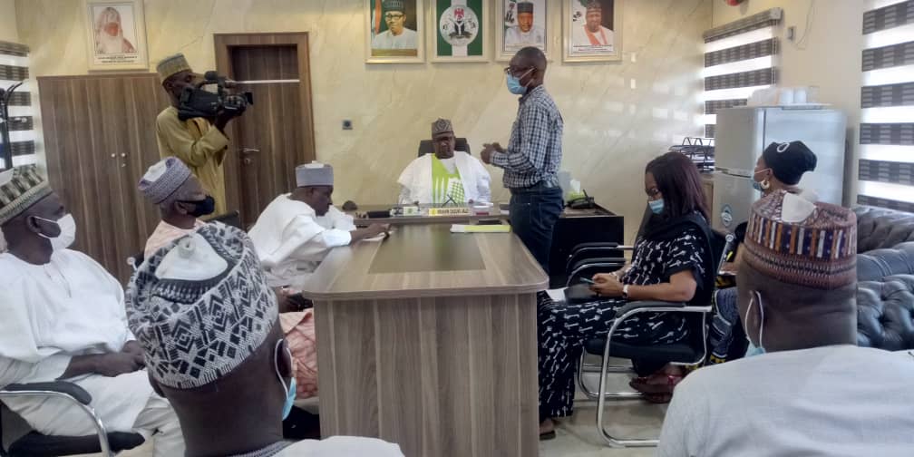 Gombe state ITN campaign team paid an Advocacy visit to the Gombe state Honorable Commissioner Ministry for LGA and Chieftancy affairs and his management team to solicit for support towards the upcoming campaign in the State
<a href="/BANigeria/">Breakthrough ACTION-Nigeria</a> 
<a href="/SFHGFMalariapr1/">SFH_GFMalariaproject</a> 
<a href="/SFHNigeria/">Society for Family Health</a> 
<a href="/GlobalFund/">The Global Fund</a>
