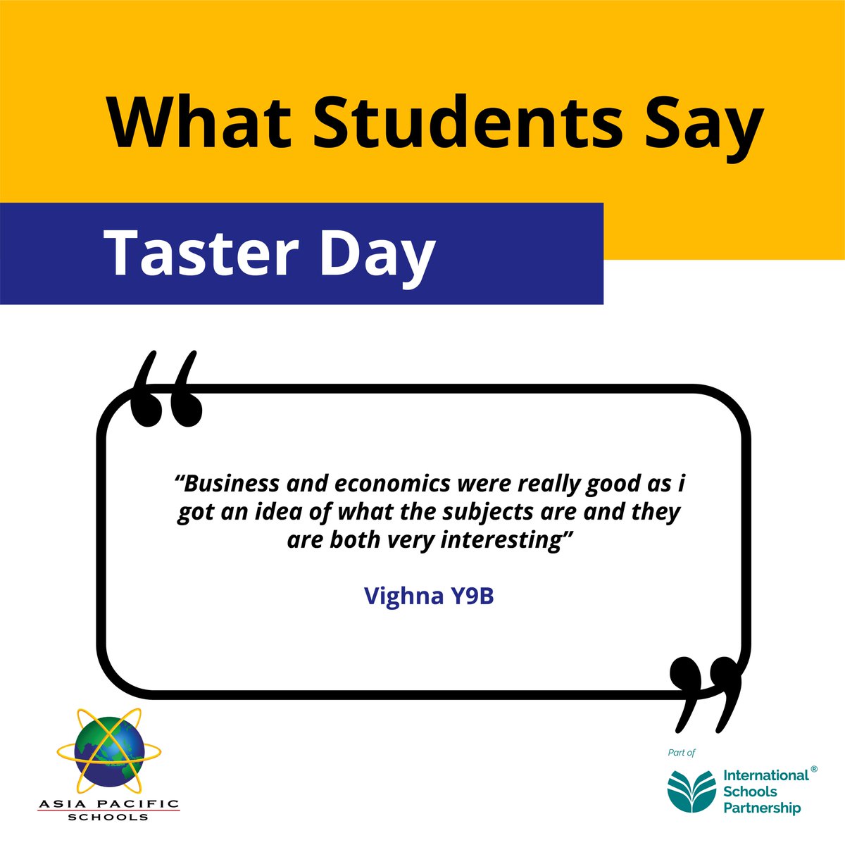 APSchoolsMsia's tweet photo. All Year 9 students took part in a Taster Day to help them with their subject choices. Lessons were run by the subject teachers, who introduced &amp; explained the structure of the courses as well as giving a sample of what an IGCSE lesson will be like. 

#APSchool #AmazingLearning https://t.co/V1d6yHQ8k7