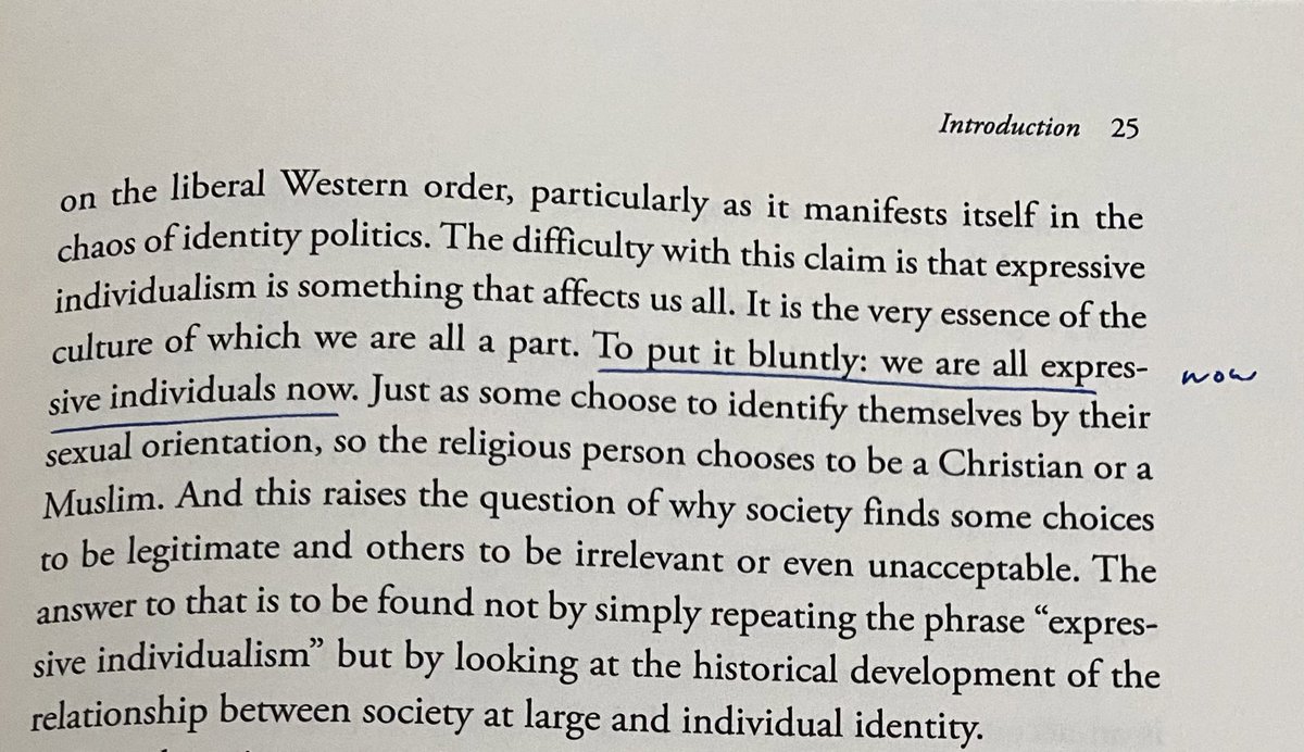 In #RiseandTriumphModernSelf, Trueman first makes the point that we all live in the culture of expressive individualism, and we need to carefully note how it has influenced us. 

Christians, do we feel ‘at home’ here?