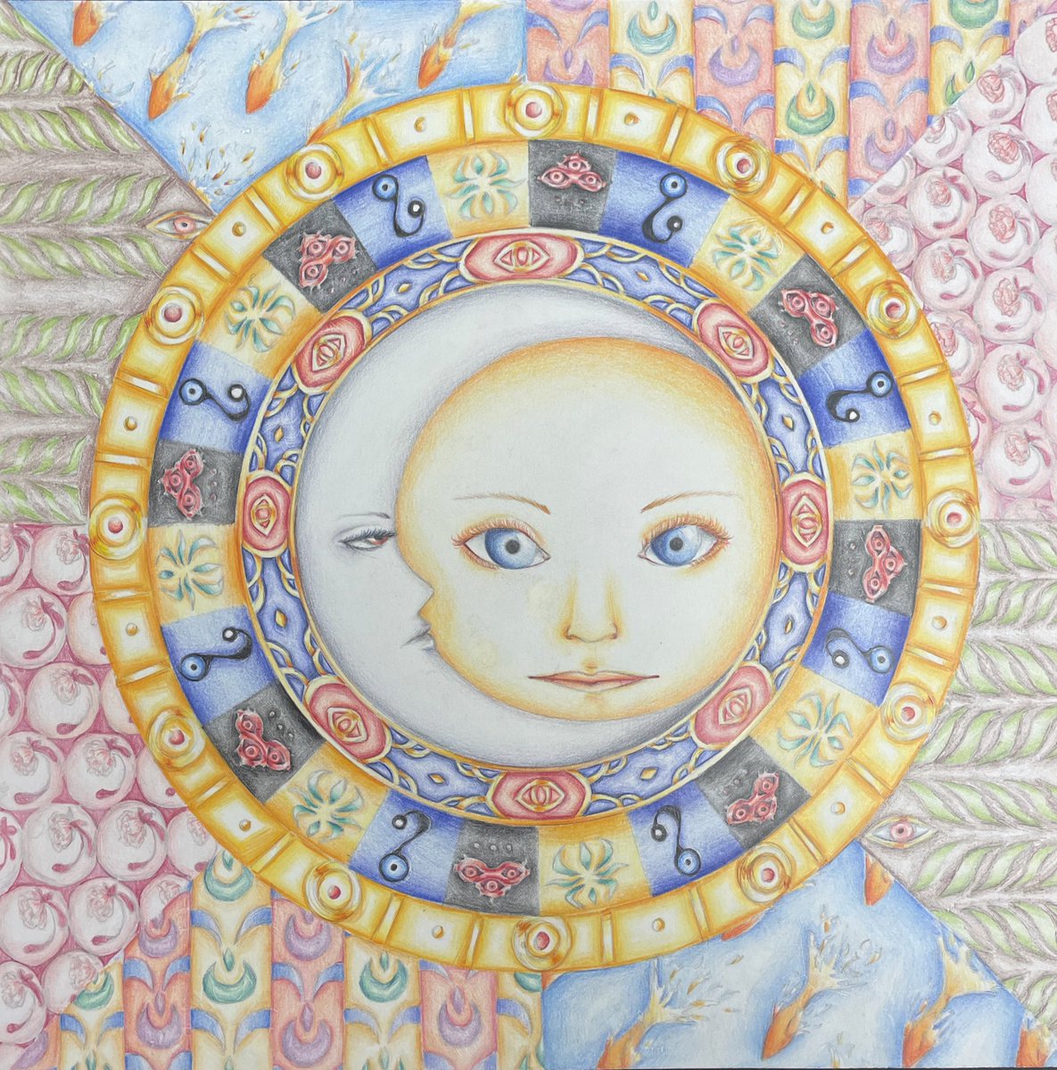 CobbVisualArts's tweet photo. @CobbSchools celebrate Youth Art Month in March! Here’s a beautifully detailed piece by a @SimpsonMSCobb 8th grade student. #yam #yam21 #artsedga #cobbartrocks @WallerArt https://t.co/biKK7mxEoA