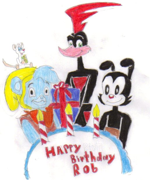  Hi Rob Paulsen!This is Gianluca Cirafici wishing you a happy birthday! 