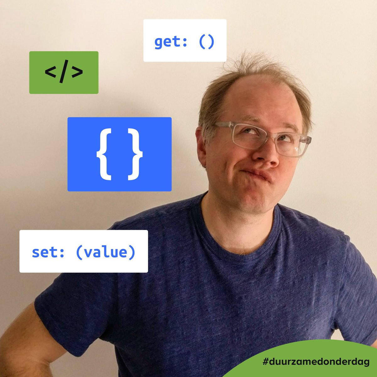 ronderdigital's tweet image. Het is vandaag #DuurzameDonderdag! Daarom geeft @marcvangend een demo over #computedproperties. Dit is een eigenschap van een data object die niet in de database is opgeslagen, maar ter plekke wordt berekend. Ze bieden goede ondersteuning voor bv cache(-invalidatie) en #SearchAPI