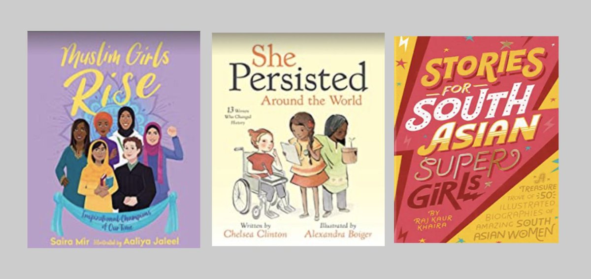 "People may tell you that you can’t do something because of the way you look, dress, or pray. Never forget that you are extraordinary.  You are powerful, brave, and clever.  Great things come from people like you." <a href="/sairamirbooks/">SairaMirBooks HIATUS 🌙 Ramadan Mubarak!</a> 

Fantastic books to share #WomensHistoryMonth