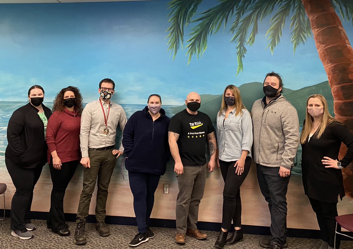 GranatoTMS's tweet photo. Rejuvenating faculty and staff spirits by transforming the faculty room into paradise at the Villa Praising Dean Squillante for his exceptional art. https://t.co/VNS3Yr2twy