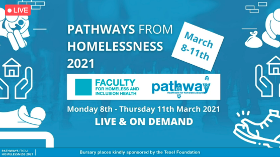 PathwayUK's tweet photo. Our #HomelessHealth21 closing plenary is free to join from 3pm today. Follow the link to listen to Chief Nurse Ruth May @CNOEngland & @NHSEngland GP / Director for Health Inequalities Dr Bola Owolabi @BolaOwolabi8: https://t.co/pRTCrUTQUc https://t.co/XbUDJIXVpY