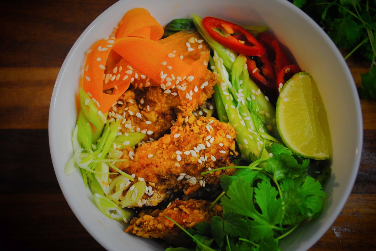 AdamMorrison76's tweet photo. Really enjoyed beginning to produce my video for our Health and Consumer Lifestyle module . 

Check out my 👇

Crispy Chicken Noodle Bowl https://t.co/svPamYfCD0