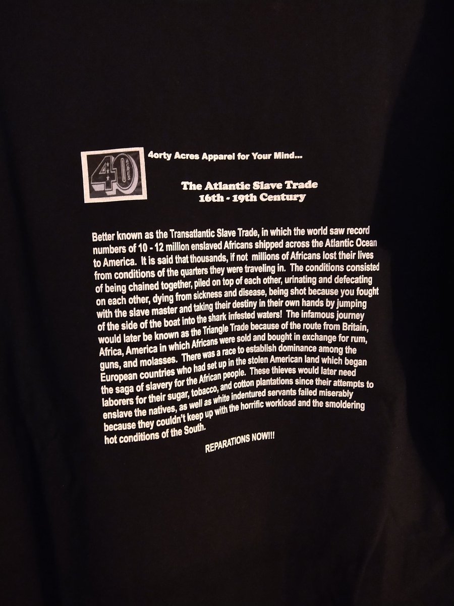 Rep4orty's tweet image. New addition to the 4orty acres apparel for your mind brand. 4ortyacresapparel.com Come join the movement for change!