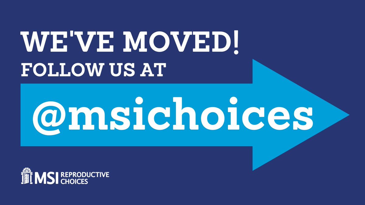 Marie Stopes International (@mariestopes) on Twitter photo 📢Reminder!📢
If you're looking for MSI, we're now tweeting from <a href="/MSIchoices/">MSI Reproductive Choices</a>.
Join us there to find out more about our work delivering reproductive choice across the world. 🌍 📢Reminder!📢
If you're looking for MSI, we're now tweeting from <a href="/MSIchoices/">MSI Reproductive Choices</a>.
Join us there to find out more about our work delivering reproductive choice across the world. 🌍