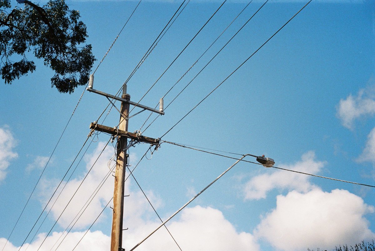 Power pole. Plinth for Street Poles.