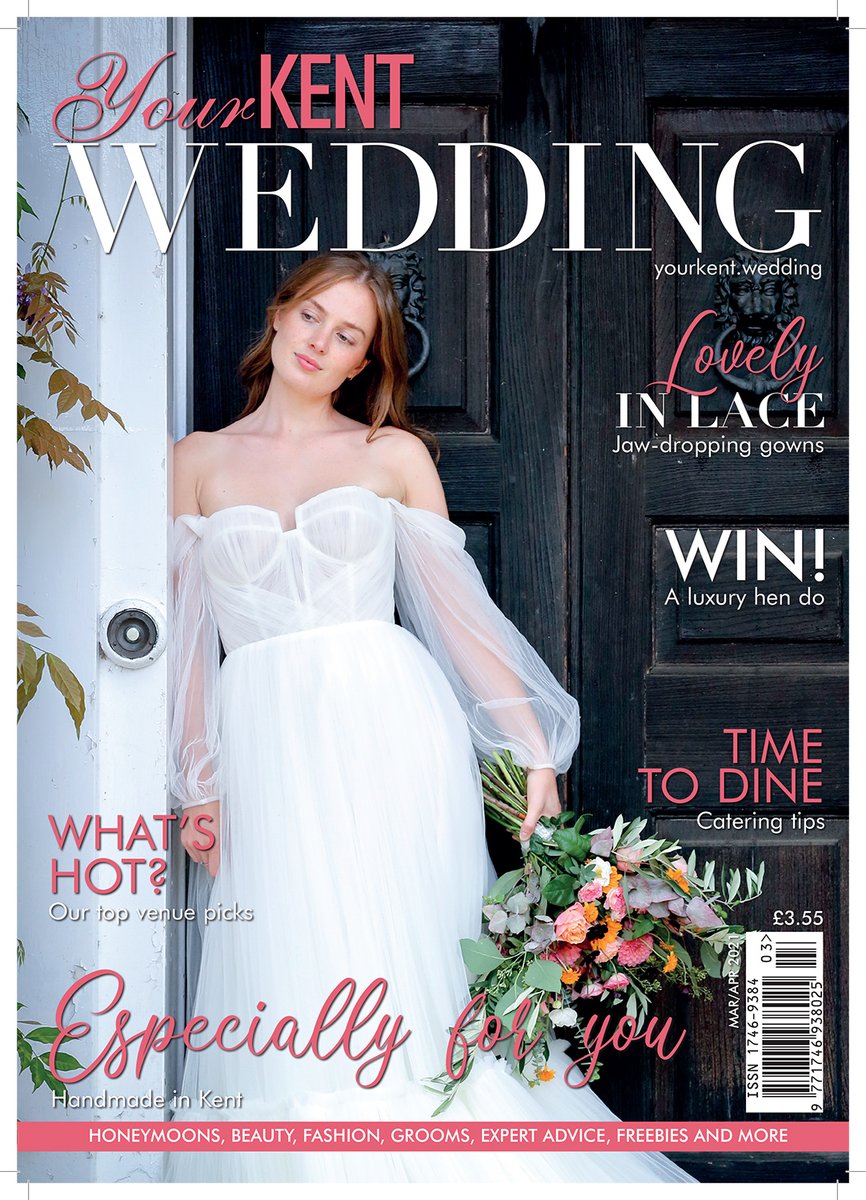 We've got a brand new issue of @cwm_ykw Magazine for you this month!
Read it free online at yourkent.wedding/free-download 

On the cover of issue 95: 
This issue’s cover was beautifully captured by <a href="/VelvetStorm_/">Velvet Storm Photo</a> at the elegant Sprivers Mansion. Turn to page 69. #kent #kentwedding