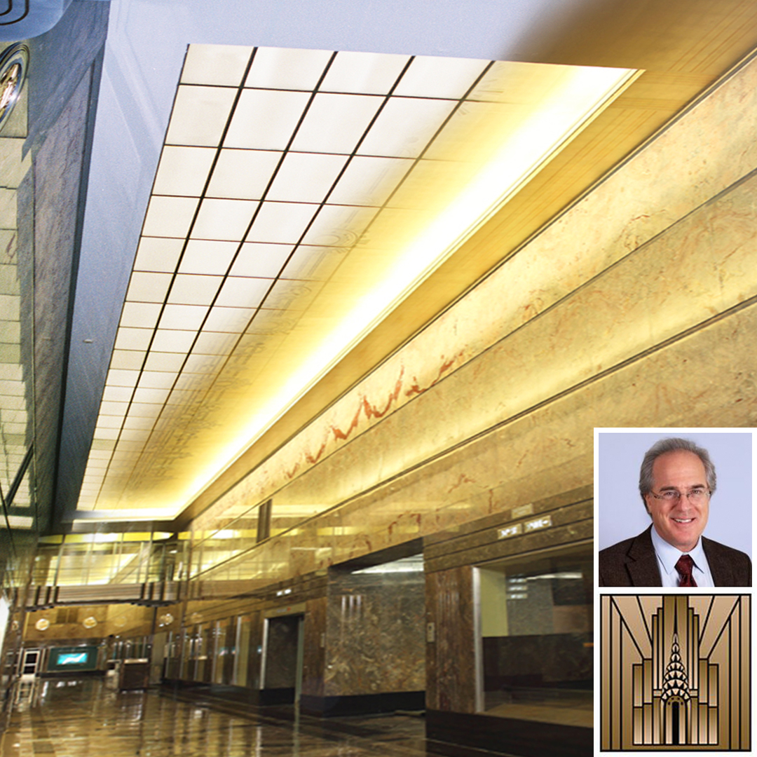The #murals on the ceiling of <a href="/TheEmpireState/">The Empire State Building</a> were just myths until we uncovered the #ArtDeco masterpieces hidden behind light fixtures. Join Jeff Greene as he tells this Art Deco restoration story and more on 3/17 with <a href="/Art_Deco_NYC/">Art Deco Society of New York</a> 
Register at: evergreene.com/a-behind-the-s…
