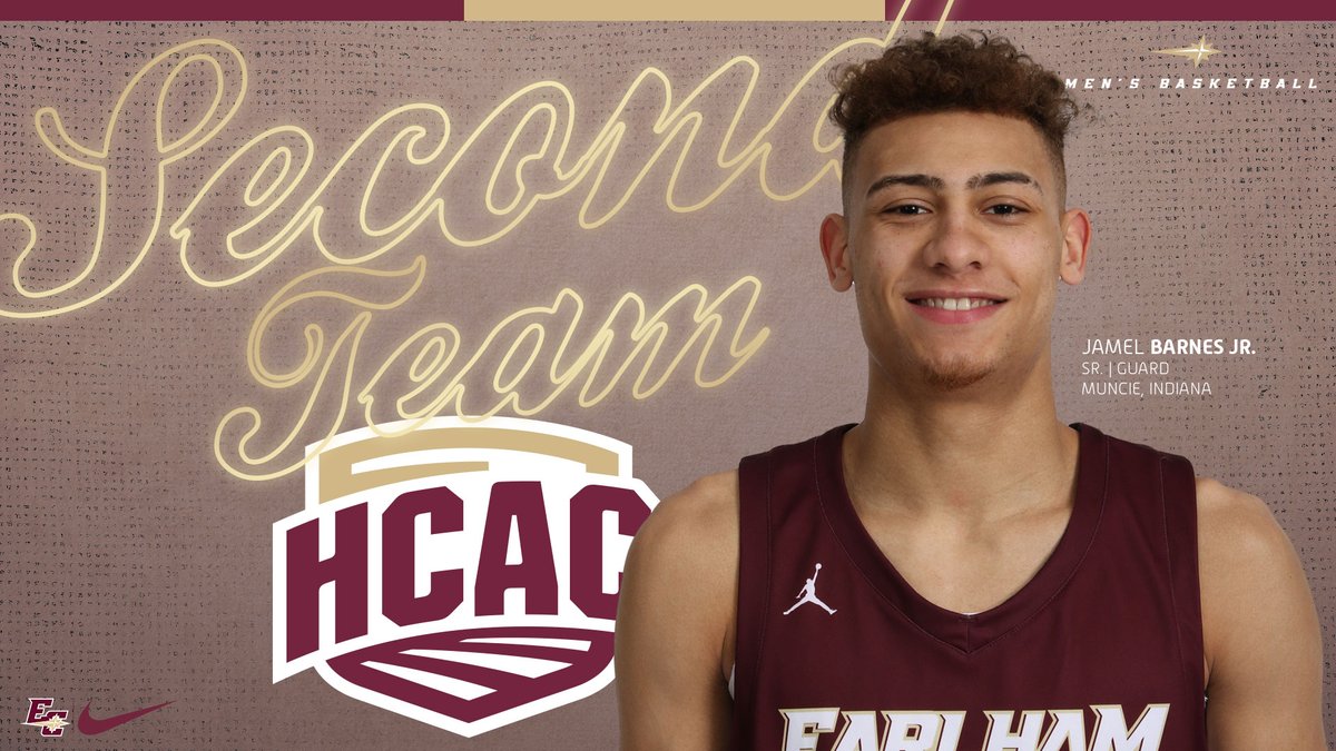 EarlhamQuakers's tweet photo. MBB | Jamel Barnes Jr. led @EarlhamBBall in scoring, rebounding, and 3-pt field goals in 2021.

Now he's a Second Team All-@HCACDIII selection.
#FFIL

Read ➡️ https://t.co/xeyxzxziqn https://t.co/8fkTNEApmD
