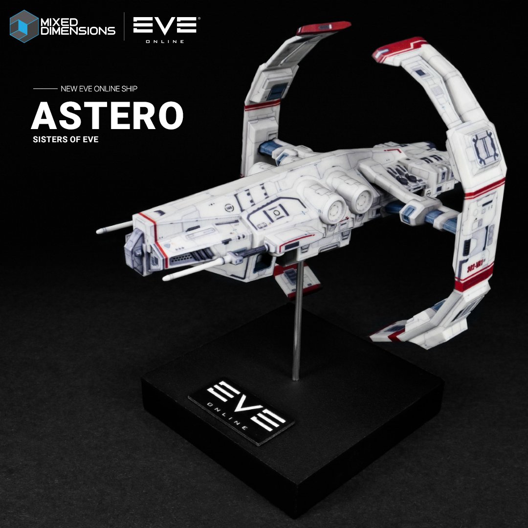 IntegralReality's tweet image. We are thrilled to announce adding the Sisters of EVE (SOE) ships to our Eve Online collection. Stratios, Astero, and Nestor ship models are now available for purchase at our online store 💫💫

mixeddimensions.com/collection/eve…

@EveOnline @CCPGames #EveOnline #Tweetfleet