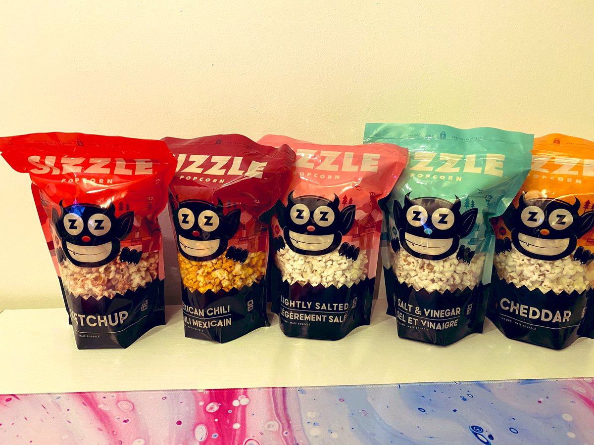 phact's tweet image. Just received the BEST care package from @SizzlePopcorn. So happy and proud to work for such an awesome company. They really know how to take care of the staff! 

I also ripped into each flavor and as a first time taster... I am shook. They are just way too good! 

#SizzleFam