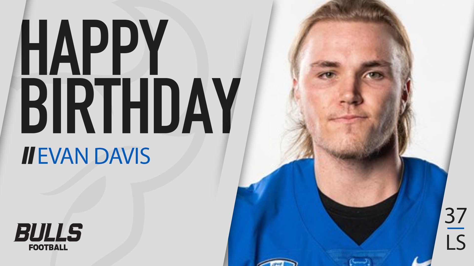 Happy Birthday to Bulls LS Evan Davis! I 