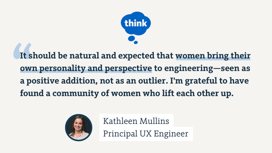 thinkcompany's tweet photo. To celebrate #WomenHistoryMonth, we asked the women of Think Company what it means to them to be a woman in the #design and #technology industry. @kamamul also recommends following these #WomenInTechnology: @yeahshewrites, @captainsafia, @joulee, and @galaxyKate.

#WHM2021 https://t.co/wByH1FpSnQ