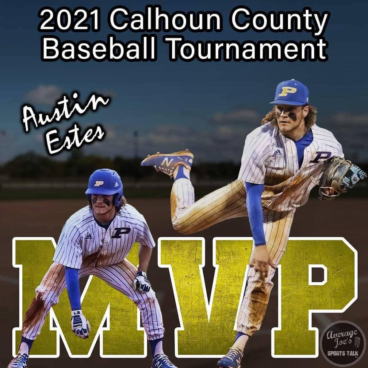 Most people know this young man for being an Elite Wide Receiver. Well he is equally as talented on the Baseball Field. After Winning the Calhoun County Tournament, he was named MVP as well! Huge Congratulations to Austin Estes of Piedmont! <a href="/PiedmontHS/">Piedmont High School 🎓</a> <a href="/A_Estes10/">Austin Estes</a>