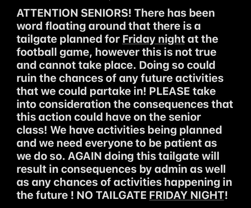 Matoaca Senior Class tweet media