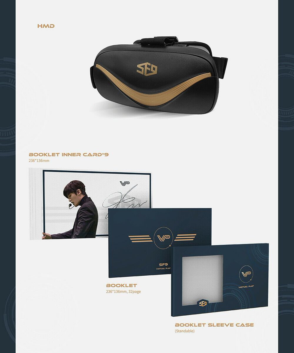 culturekorstore's tweet image. SF9 - SF9 VP [Virtual Play] ⭐PREVIEW⭐

Pre-Order Opens on Culturekorean Store!
➤ l.outfy.com/HSoTh

Release Date: 2021.03.18
Inclusion: 1 HMD + 9 Booklet Inner card + 32p Booklet + 9 Photocard + 1 Serial Card + 1 Photocard Sticker

#sf9 #virtualplay
