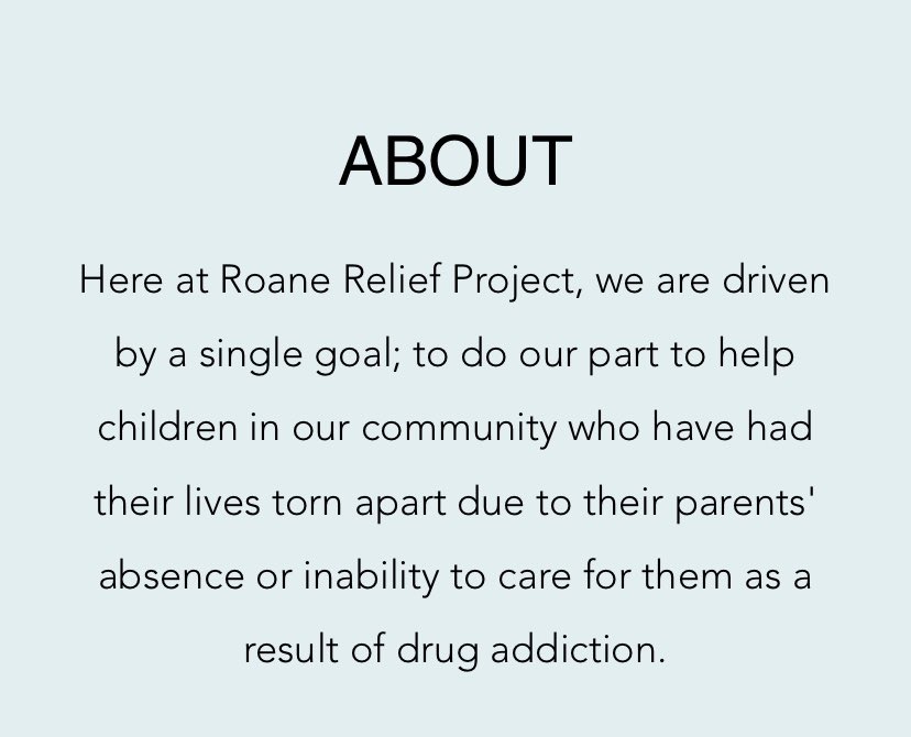 RoaneRelief's tweet photo. Here’s what we’re about: https://t.co/Xmw9JzUs0q