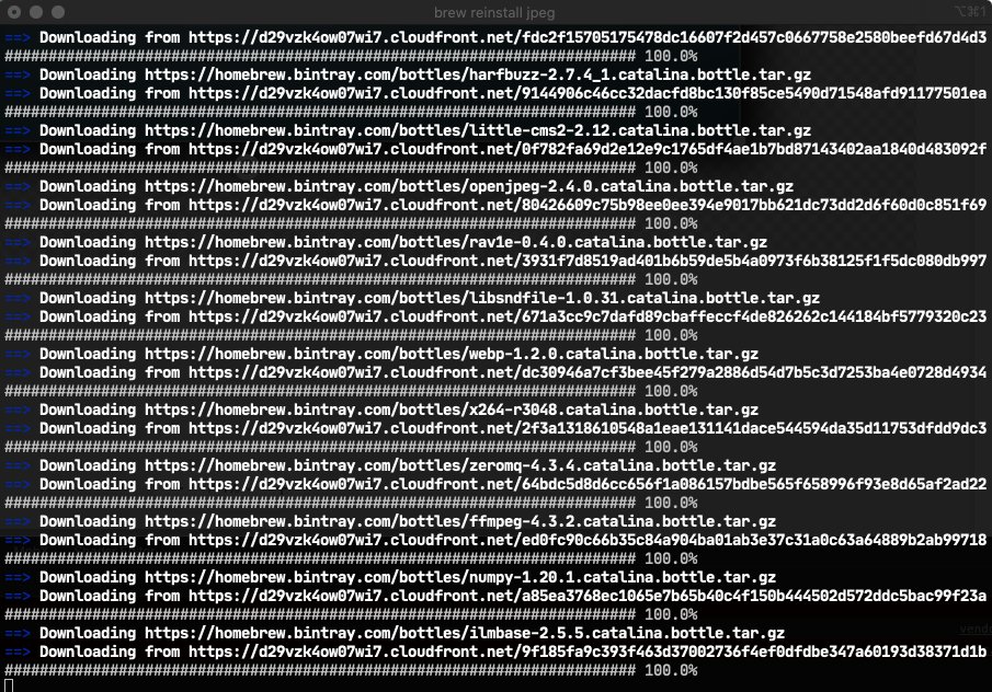 matanube's tweet photo. brew reinstall jpeg

...proceeds to download entire internet...

🤦‍♂️ https://t.co/iiY1jXeiw3