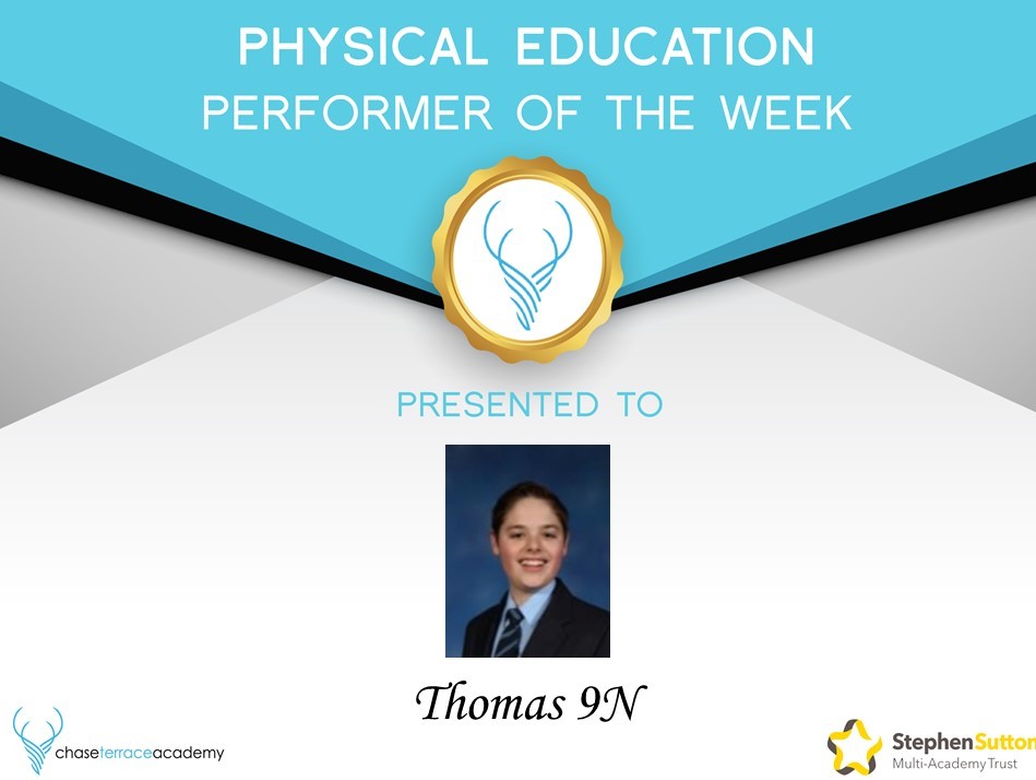 CTA_PE's tweet photo. Congratulations to Tom on being successfully nominated for 'PE Performer of the Week'. Tom sent in a 6 week logbook of his exercise during lockdown! Nominations were: Trek 7O, Morgan 7P, Sean 10R and George, Nathan, Callum, James and Jack (Year 13). #TheCTAWay #CTAPE. https://t.co/zpqDIwtFkM