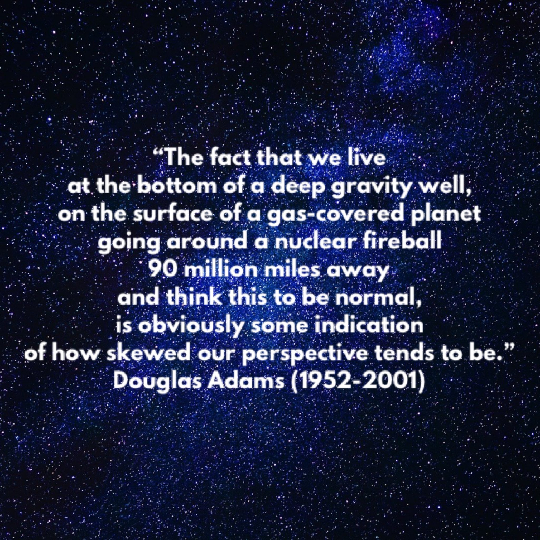 Happy Birthday, Douglas Adams!  