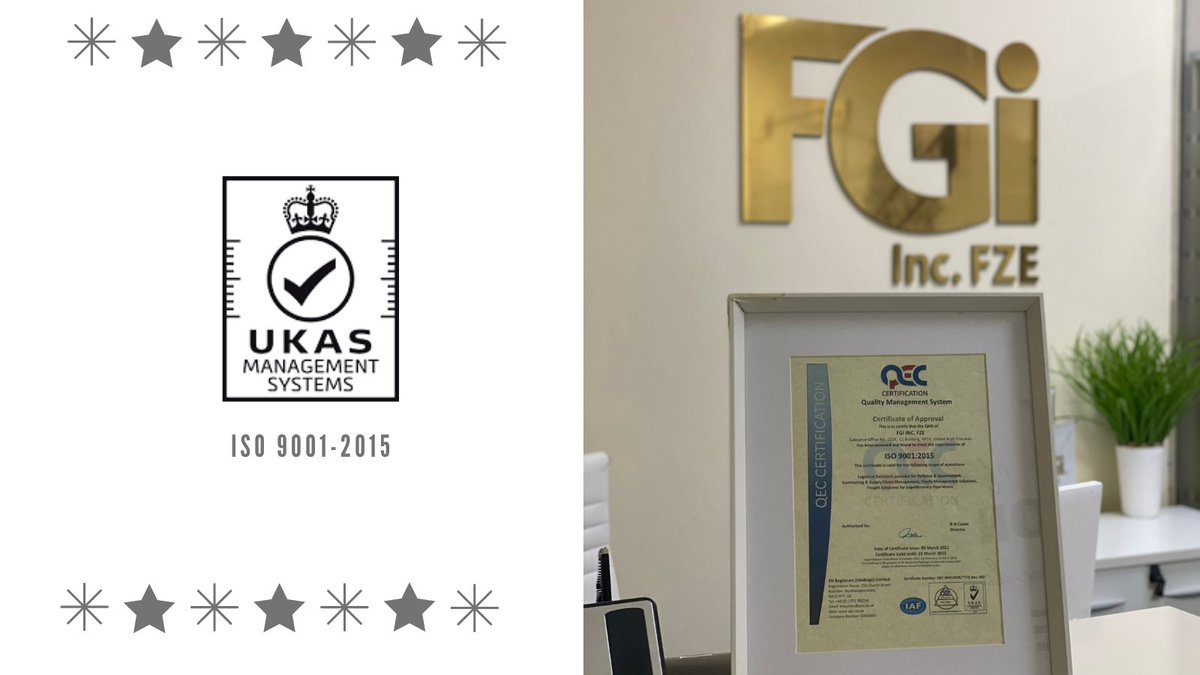 solutionsfgi's tweet photo. We are proud to announce that our team has once again completed our ISO 9001:2015 surveillance audit with outstanding ZERO non-conformances.

We want to thank everyone for their dedication to our success. 
#FGiSolutions https://t.co/MAPg8650bB