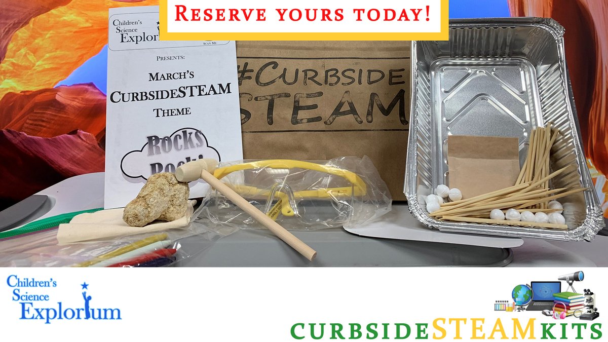 BocaRecreation's tweet image. The #Explorium has fun geology-based Curbside #STEAM activity kits ready to go, for #kids ages 5-12! 
Call 561-347-3900 to reserve your kit and create three great #educational projects from the comfort of your own home. For more info, visit sugarsandpark.org/curbside-steam