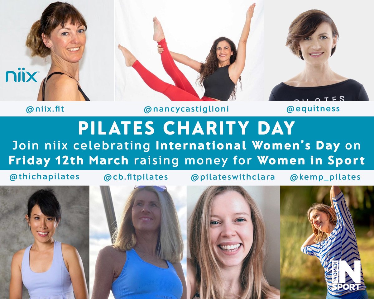 Join us TOMORROW from 8.00am for a full day of jam - packed Pilates fun! It all kicks off over on Instagram <a href="/niix/">niix</a>.fit! instagram.com/niix.fit/?hl=en