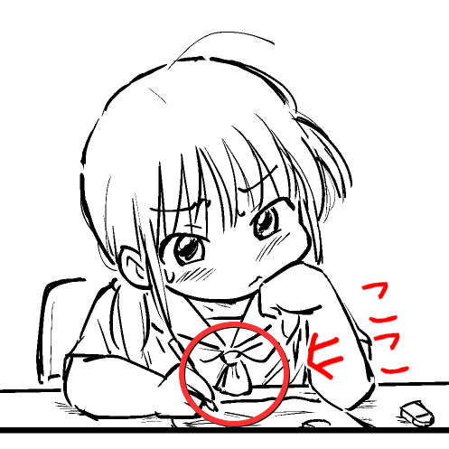 机でこういう姿勢になった時に、スカーフがちょっと乗っかるのが好き。
(細かすぎて伝わらないこだわりポイント) 