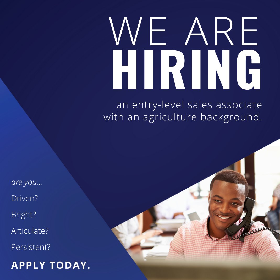 If you’re interested in starting a career in sales and are looking for a fun, dynamic team, you’re exactly who we’re looking for! Apply today: lnkd.in/d4Pxm7N