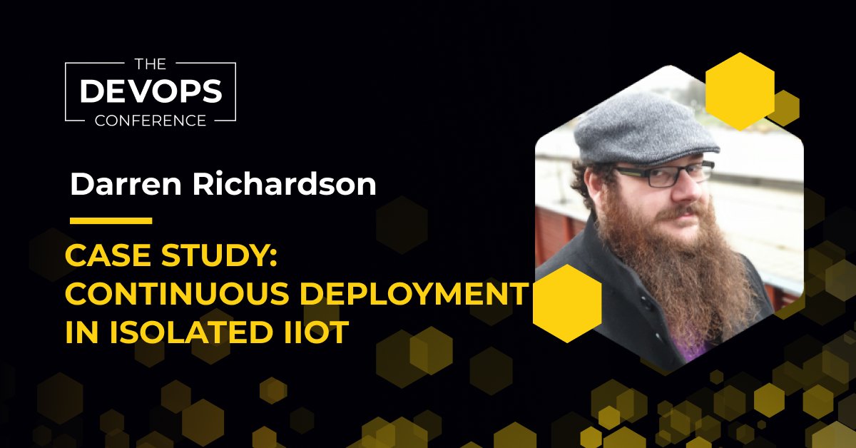 Eficode's tweet image. Darren Richardson, one of our keynote speakers on the 2nd day of the conference, is the Lead #Cloud / #DevOpsArchitect for Groke Technologies, a company aiming to bring #AI solutions to the Maritime Industry. Read more about his talk: hubs.ly/H0J4V-V0
#TheDEVOPSConference
