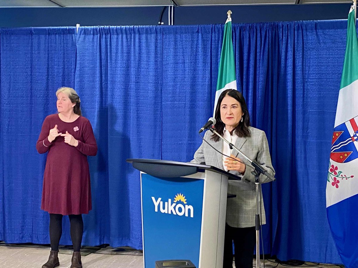 Today I was joined by <a href="/LarryBagnell/">Larry Bagnell</a> and <a href="/HonAhmedHussen/">Ahmed Hussen</a> to announce $40 million Northern Carve Out funding for #housing in #Yukon. This funding allows <a href="/yukongov/">Government of Yukon</a> to respond quickly to the specific &amp; unique housing pressures we see in the territory. 

yukon.ca/en/news/40-mil…